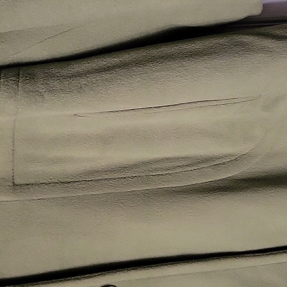 Vintage Pea Green Coat - seems like a Size medium - good used condition - Picture 3 of 7